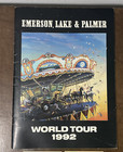 Emerson Lake   Palmer World Tour 1992 Program Book   2 Ticket Stubs St  Louis