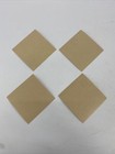 Lot Of 4 Rare Vintage Poison Skull   Crossbones 4  Square Sign Sticker Nos