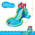 Inflatable Water Slide For Kids Aged 3-8  5-in-1 Water Slide Park W  350w Blower