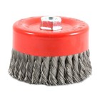 Forney 72756 Carbon Steel 6500 Rpm 5 8 In -11 Shank Wire Cup Brush 6 Dia  In 