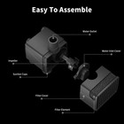 80gph Submersible Water Pump Adjustable Flow For Fountain Aquariums Hydroponics