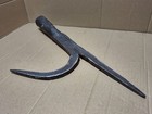 Antique Big Handmade Primitive Hook Hand Forged Big Harpoon 1800 s Hunting Hook