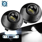 2x Led License Plate Light Rear Bumper Tag Assembly Lamp For Ford F150 F250 F350