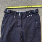 Ride Snowboards Mountain Dry Series Snow Pants Womens S Black Cargo Adjustable