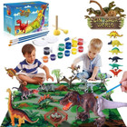 Dinosaur Arts And Crafts Set Painting Toy For Kids Gift For Boys   Girls