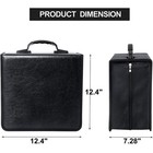 2x Cd Dvd Case Holder  520 Capacity Cd Binder Storage Wallet Booklet Album Box