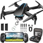Drone With Camera - Drones For Adults  With 2 Batteries  Carrying Case  Prope   