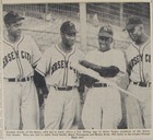Vintage 1949 Jersey City Giants Negro Baseball Newspaper