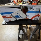 1972 Mattel  barbie s Friend Ship  United Airlines Fold Out Airplane Cart Read