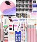 Acrylic Nail Art Kit-nail Art Manicure Set Acrylic Powder Brush Glitter File    