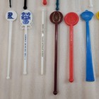 Lot Of 21 Vintage Cocktail Swizzle Sticks Drink Stirrers