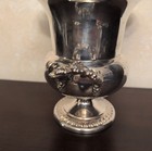 Vintage Sheridan Silver On Copper Champagne Wine Ice Bucket Chiller Urn Ornate