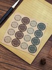 10pcs Vintage Kraft Self-adhesive Blank Envelopes For Wedding Invitations   Diy