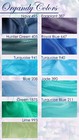 47 Colors Crystal Sheer Organza Fabric Swatch