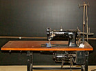 Singer 112w140 Double Needle Industrial Sewing Machine  Motor  Table