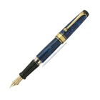 Aurora Optima Blue Gt Fountain Pen Nib m  Used very Good  Fedex