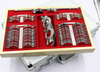 Optometry Optical Trial Lens Kit Test Metal Trial Frame Set W case Box 104pcs