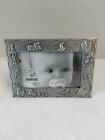 Malden Brushed Silver Pewter Picture Frame Baby Alphabet Toys Easel Back 4 X 6