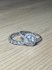 Engagement Ring And Wedding Band Set