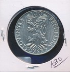 Czechoslovakia - 1949 - Stalin   Lion   - 100 Korun Silver - Bu -  7493