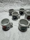 Vintage Nfl Mini Coffee Mugs 1 25  Collectible Cups  lot Of 15 