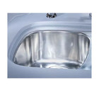 Franke Pcx120lh 34 Inch Undermount Double Bowl Sink  Stainless Steel New 