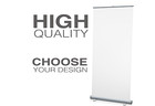 Roller Banner Printed Your Artwork - Pop roll pull Up Display Exhibition Stand