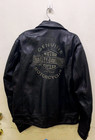 Genuine Black Leather Harley Davidson All American Legend Motorcycle Jacket Xl