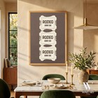 Lucky Horseshoe Vintage Poster   Rustic Wall Art   Home Decor