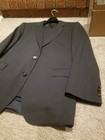 Current Hugo Boss 2b Suit 40l 40 Long Stretch 98  Wool  2  Elastane Gunmetal