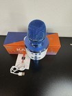 Bluetooth Wireless Karaoke Microphone W  Led Lights 4-in-1 Portable Handheld Mic