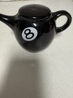 Stussy Original Limited 8 Ball Teapot 10 X 16 7 X 10 2cm Ceramic Black New