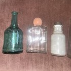 Lot Of 5 Vintage Glass Bottles