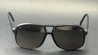 Univis Gentry 2 Blk Vintage Mens Aviator Eyeglasses Sunglasses Frame Usa 140