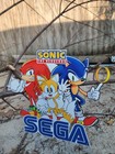 Sega Arcade Video Game Room 15 x14 5    Sign Man Cave Metal Wall Decor Sonic 