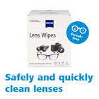 Zeiss Lens Cleaning Wipes 200 Ct   Pre-moistened Streak-free Eyeglass Cleaner   
