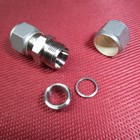 Ssp Griplok   3 8  X 3 8  Tube Od Union Straight Compression 316 Stainless Steel