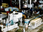 8mm Films Model Train Village 1950s 2 Reels Home Movie Christmas Tree Buildings