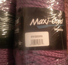Lot  Of 3 Vintage Maxi-cord Twisted Purple 100 Yds 6 Mm Macrame Hangers  crafts