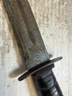 Vintage Orginal Japan Military Fighting Trench Knife Ww2 Wwii Ka-bar  W  Sheath