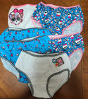 New Girls 6 Piece Disney Frozen Monster High Panties Underwear Hello Kitty 6 8