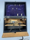 Antique Violet Ray Machine Medical Electrotherapy Quack Medicine Glass   Case 