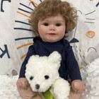 20  Reborn Dolls Lifelike Handmade Girl Full Body Vinyl Newborn Baby Xmas Gifts