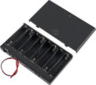 2pcs 8 X Aa Battery Holder Case Box 8 X 12v Aa Battery Storage Box Battery Conta