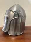 Medieval Steel Barbuta Helmet  Crusader Knight Armor  Collectible