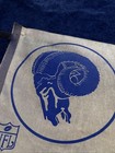 Vintage Los Angeles Rams Nfl Pennant 11 5 X 28 Inches