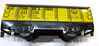Antique 1941 Marx 6  Yellow Tin Toy Gondola Train Car Baltimore Ohio 241 708