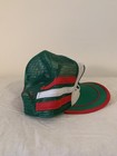 Rare Vintage Mountain Dew Trucker Hat W  Three Stipes 1970s