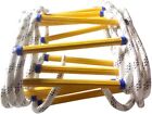 16ft Emergency Fire Escape Ladders Flame Resistant Safety Rope Ladder 2 Storey