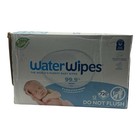 Waterwipes - Baby Wipes  720 Count  12 Packs  - Fragrance Free